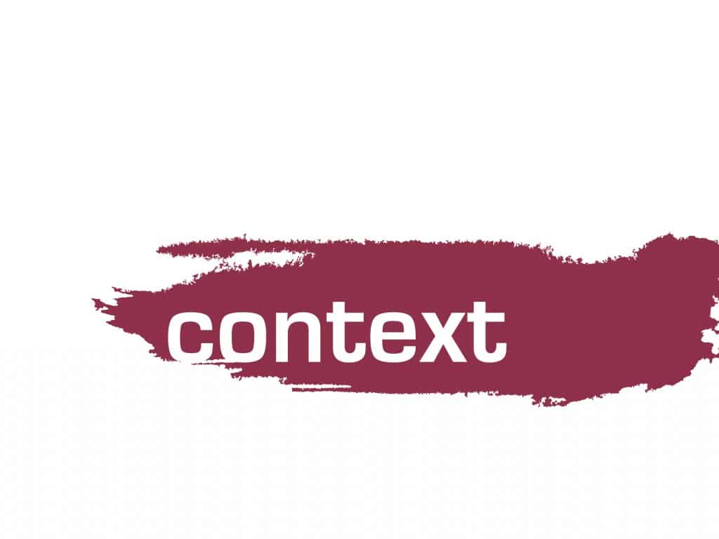 WHAT IS CONTEXT AND WHY IS IT RED intelligence overview
