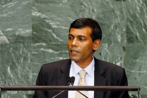 Mohamed Nasheed Photo Credit: United Nations